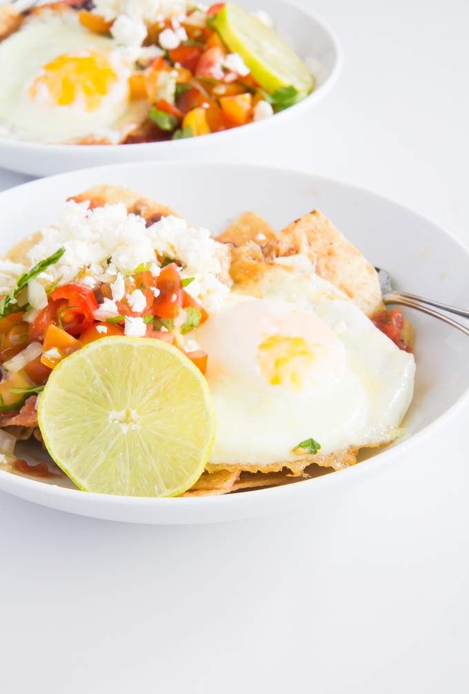 Crispy Cheese Chilaquiles \\ immaEATthat