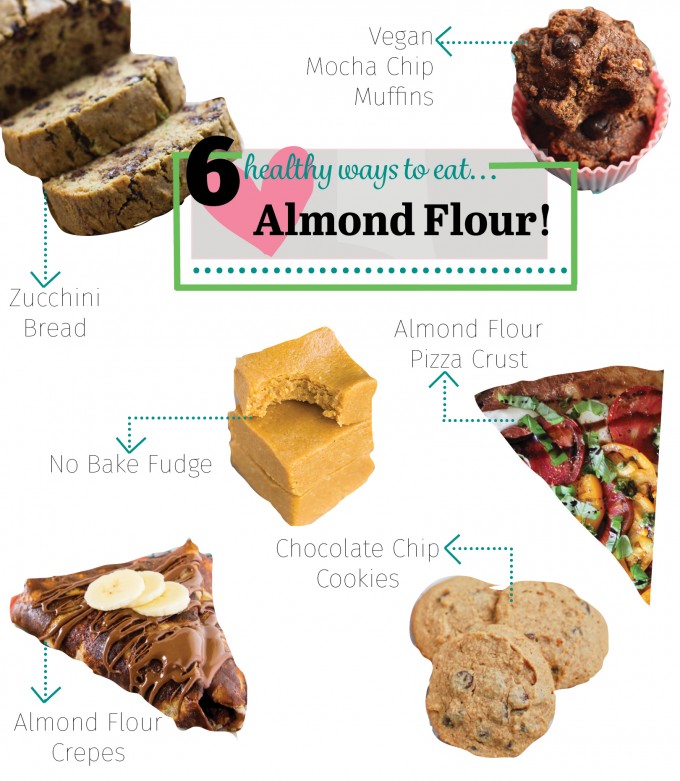 6 Healthy Recipes with Almond Flour | immaEATthat.com