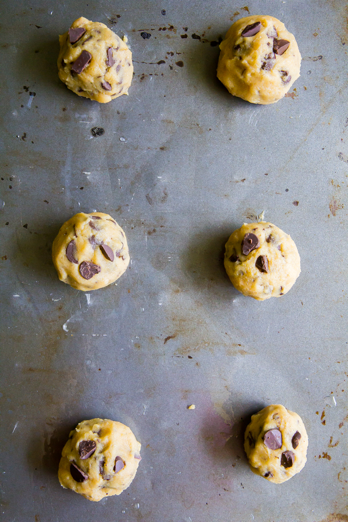 perfect coconut flour chocolate chip cookies \\ immaEATthat.com