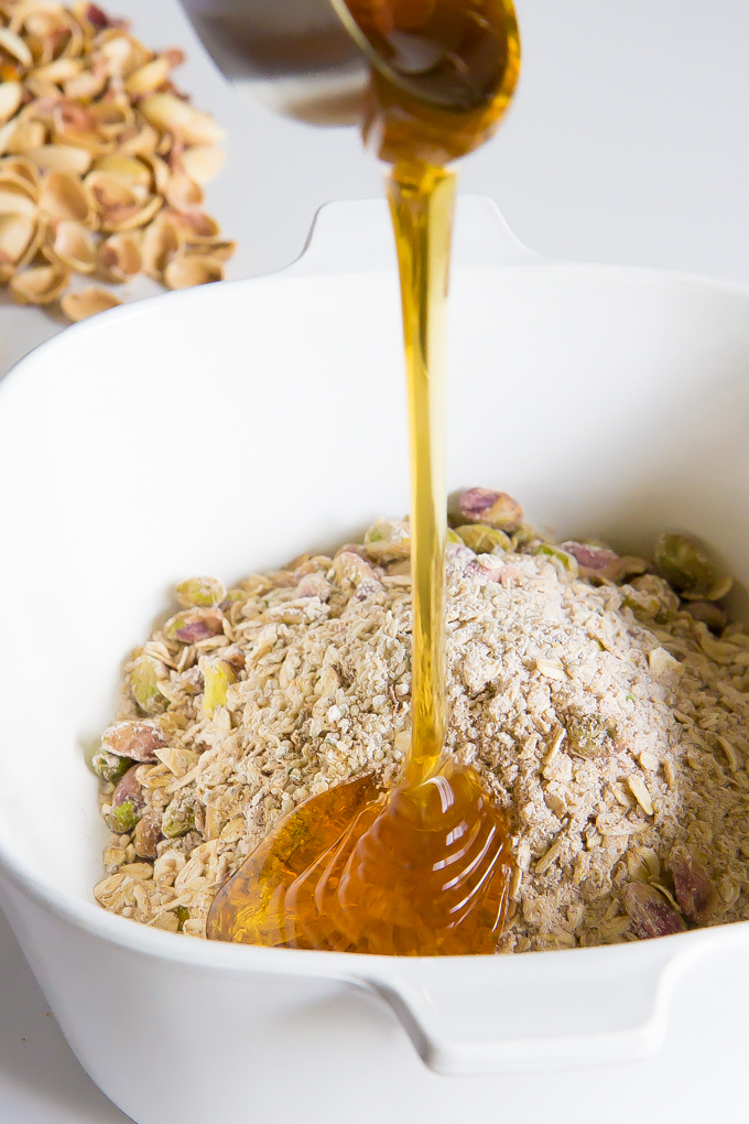 pistachio & hemp granola \\ immaEATthat.com