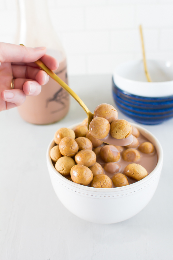 Peanut Butter Cookie Cereal | immaEATthat.com