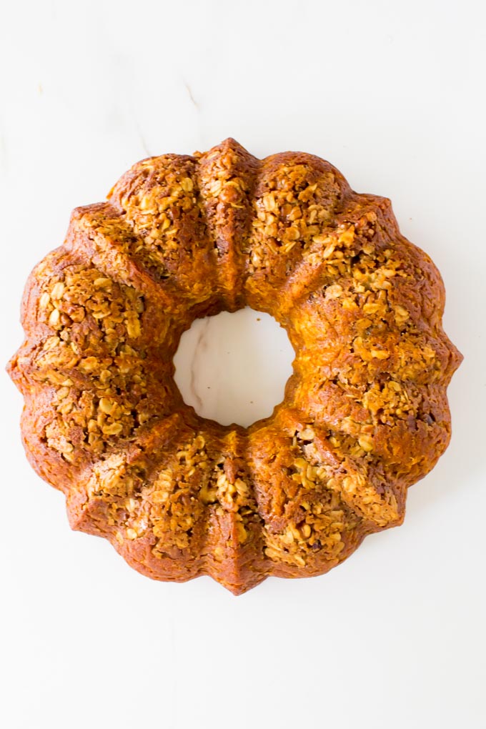 Gingerbread Pumpkin Pie Coffee Cake. The perfect sweet addition to Thanksgiving or Christmas menus! | immaEATthat.com