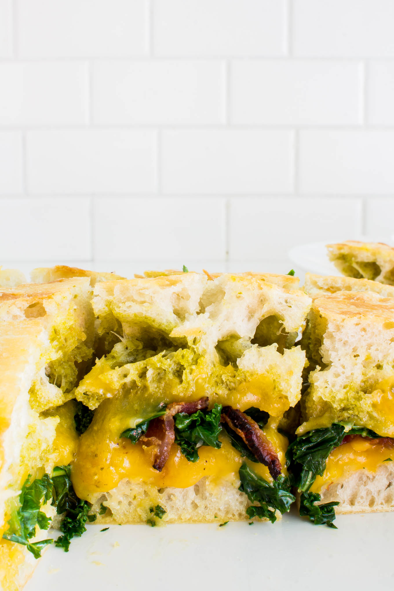 slab breakfast grilled cheese | immaEATthat.com