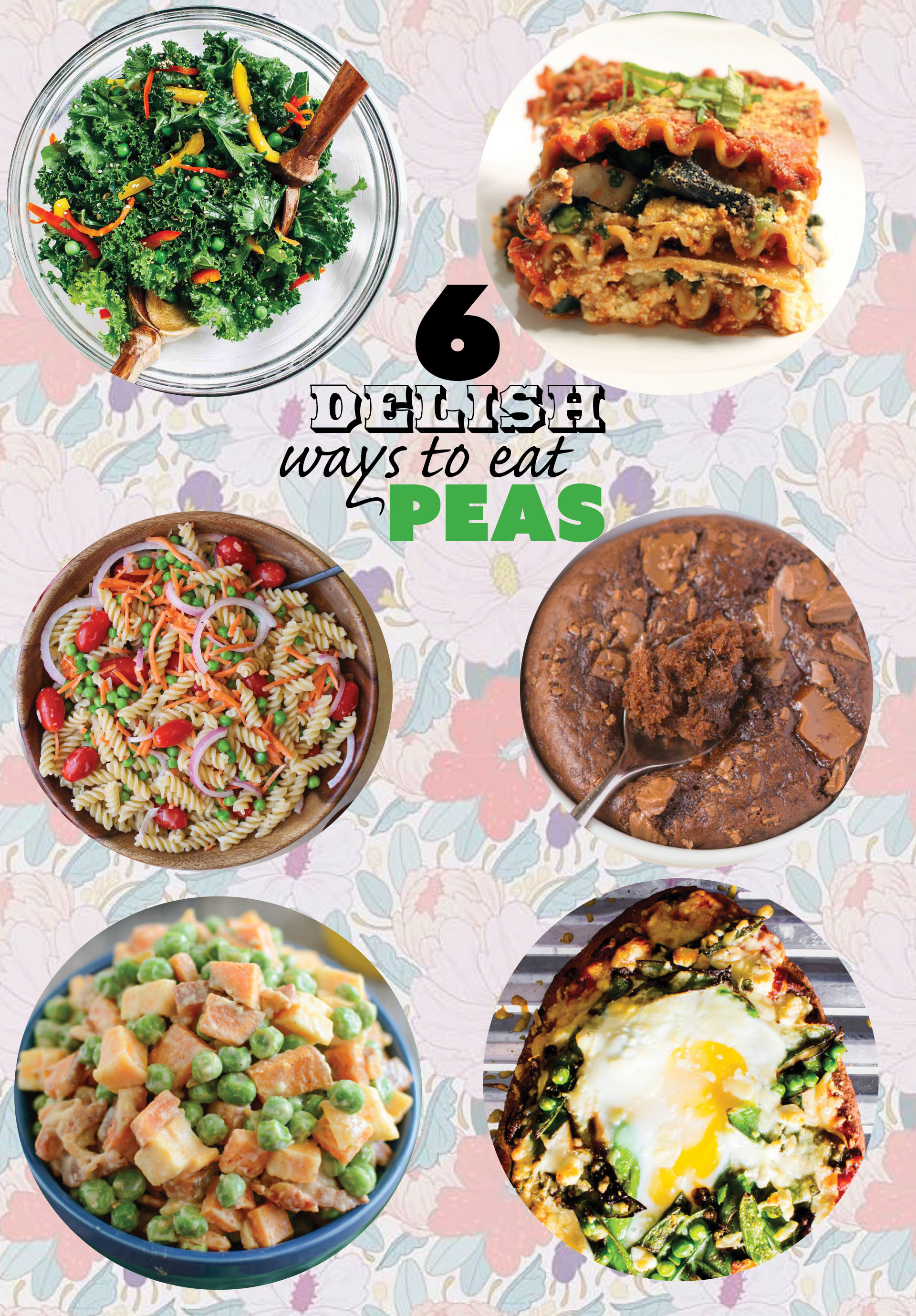 6 delish ways to eat PEAS! | immaEATthat.com