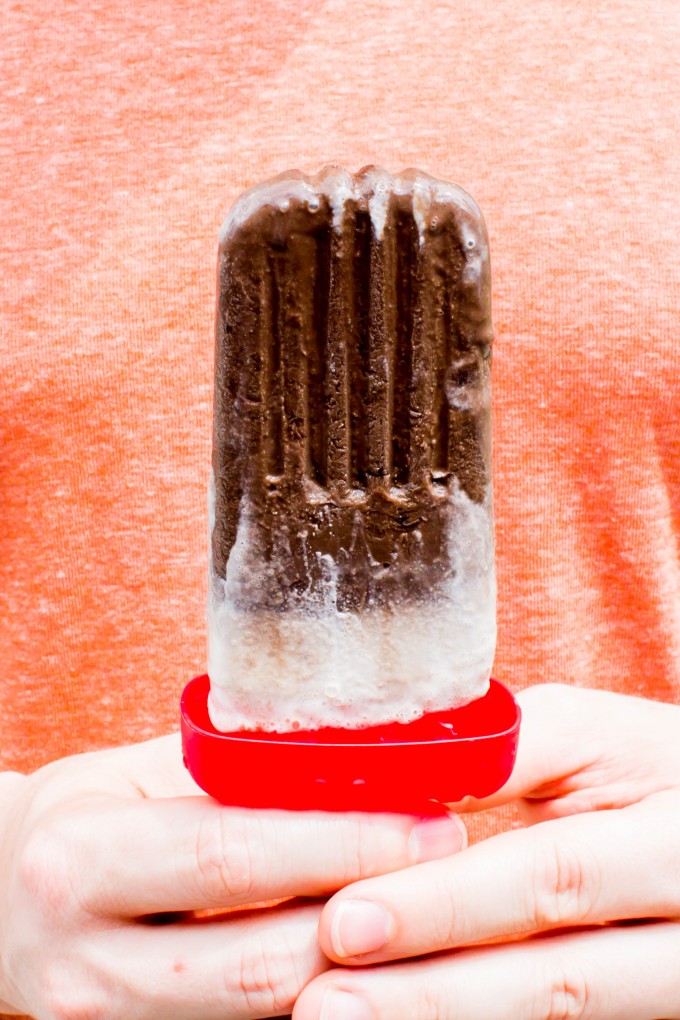 iced latte fudge pops | immaEATthat.com