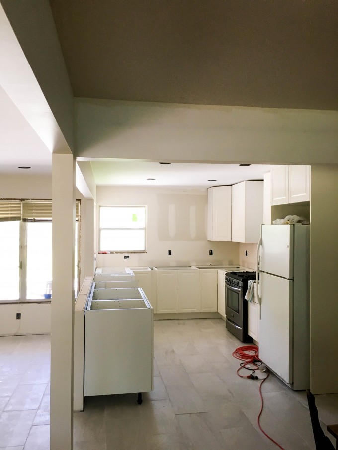 kitchen remodel DURING | immaEATthat.com