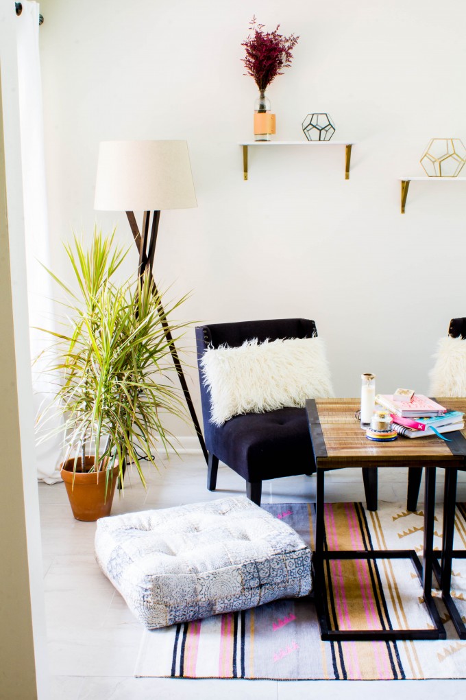 decorating a small space inspiration | immaEATthat.com #sponsored