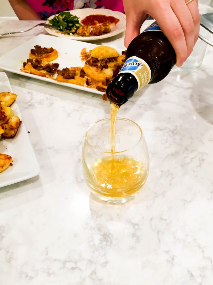 Fun double date idea...at home beer tasting | immaEATthat.com