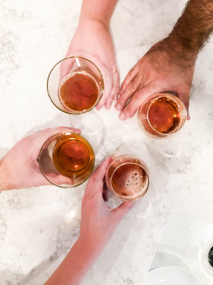 Fun double date idea...at home beer tasting | immaEATthat.com