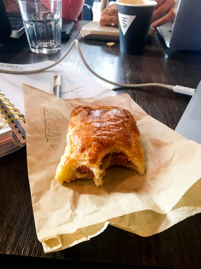 croissant from Tout Suite in Houston, TX