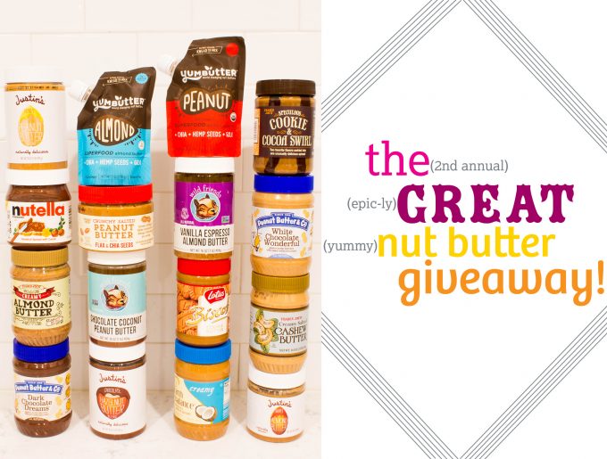 The Great Nut Butter Giveaway (2nd annual!) – Kylie Mitchell, MPH, RDN, LD