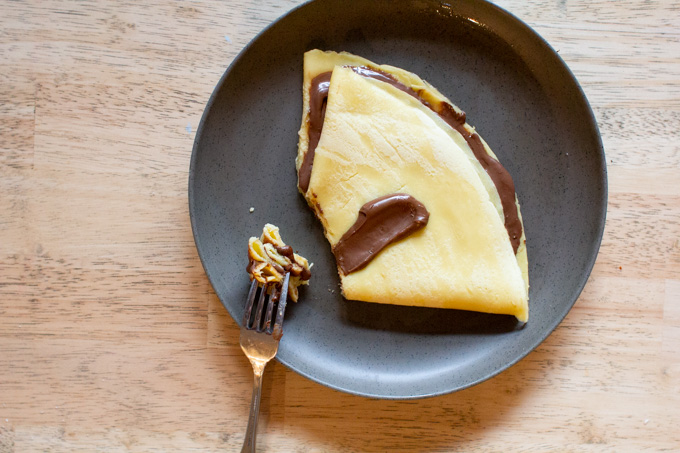 The Best Nutella Crepes